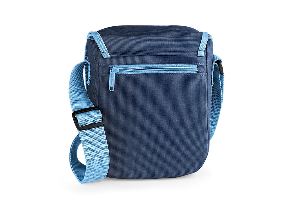Kindergartentasche blau, Rückseite