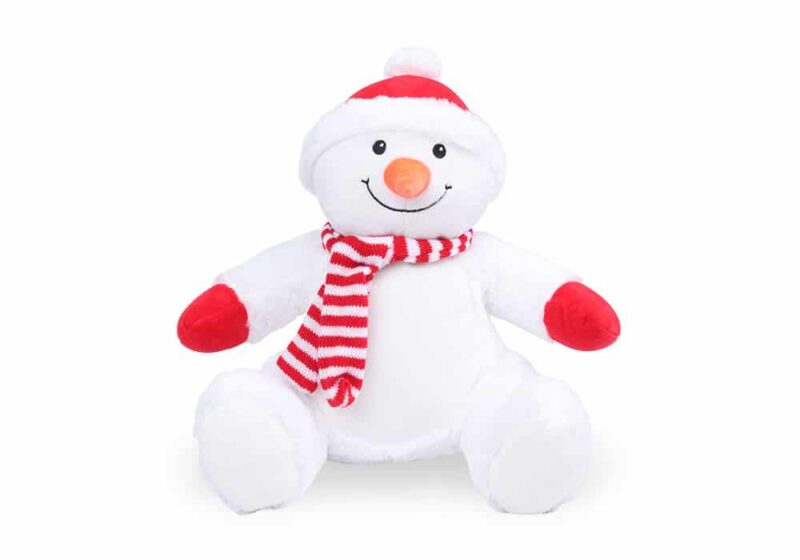 Schneemann Kuscheltier